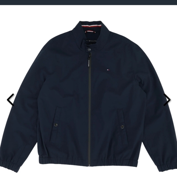 Mens Tommy Hilfiger Navy Blue Windbreaker sz XL - Picture 1 of 6